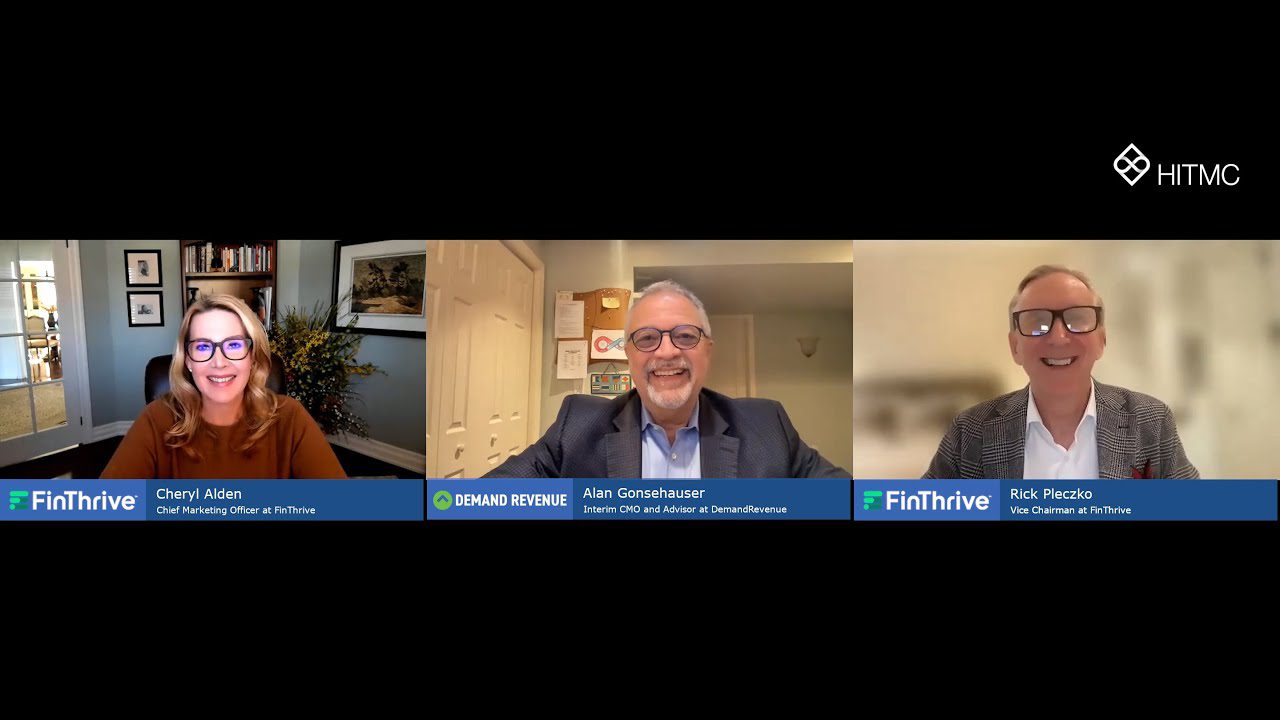 Cheryl Alden, Alan Gonsenhauser and Rick Pleczko in a three-person video interview