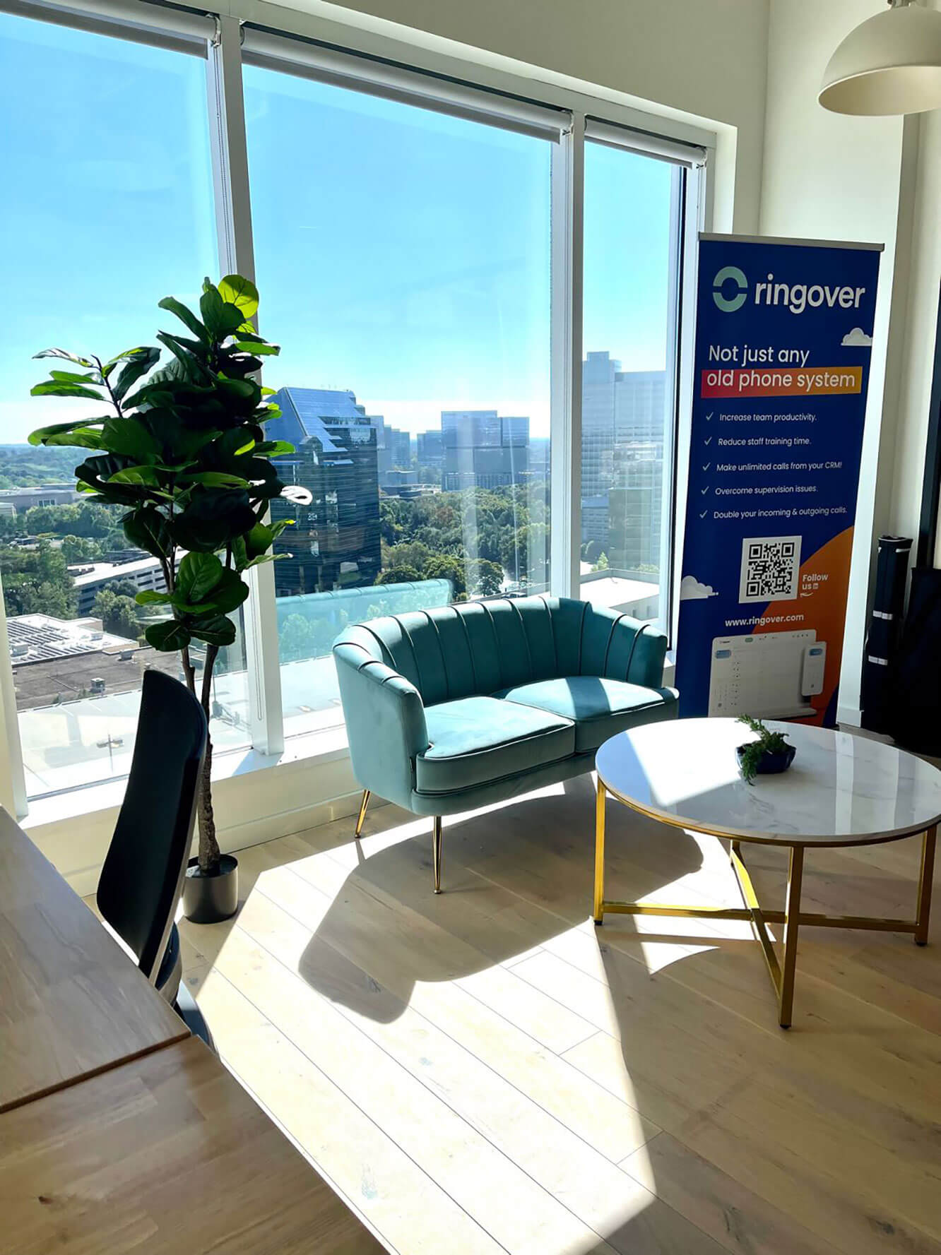 Ringover Atlanta office in an official press-kit photograph