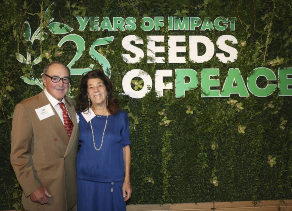 Bob and Jane Toll together at Seeds of Peace