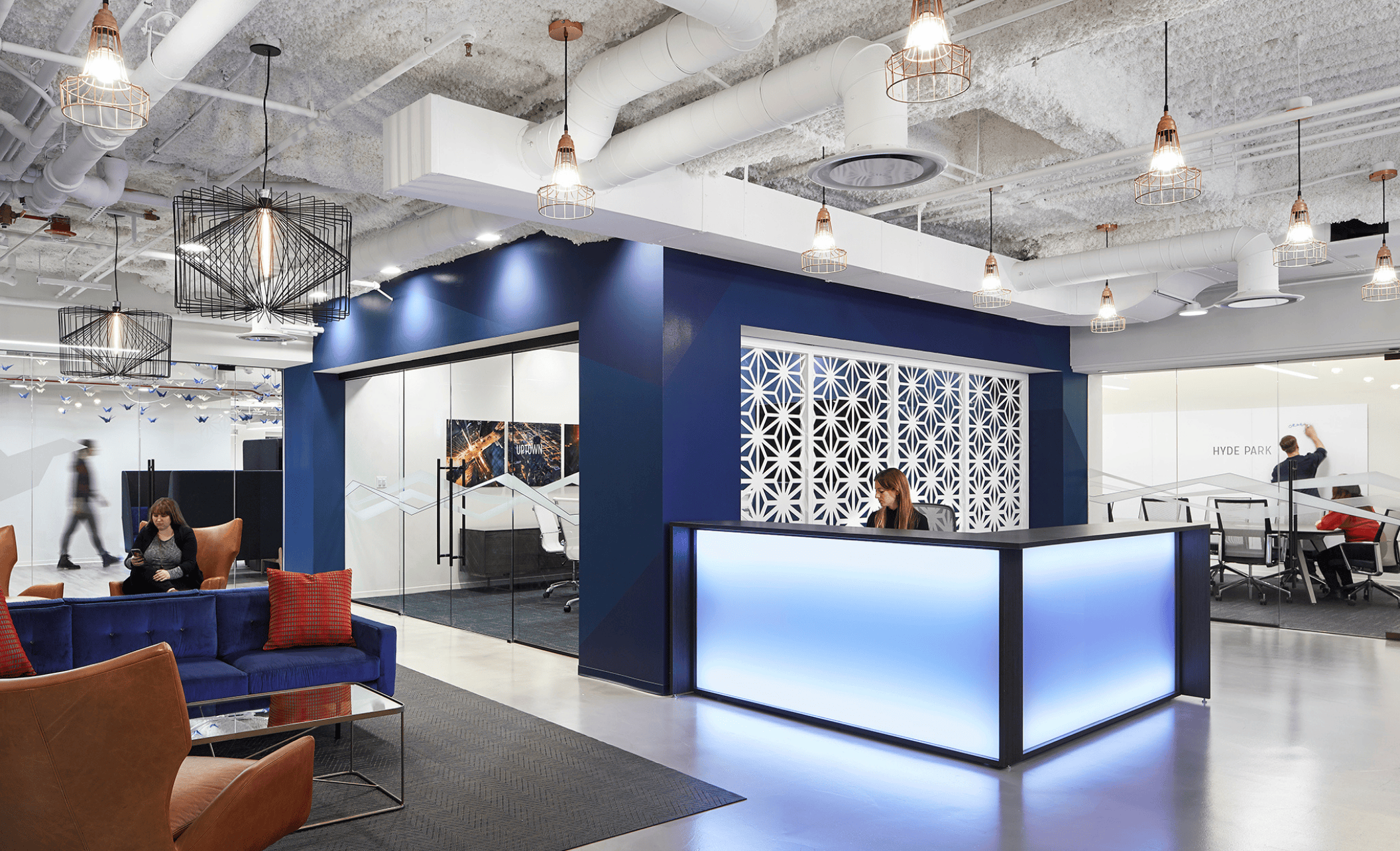 Interior of Origami Risk’s Chicago office