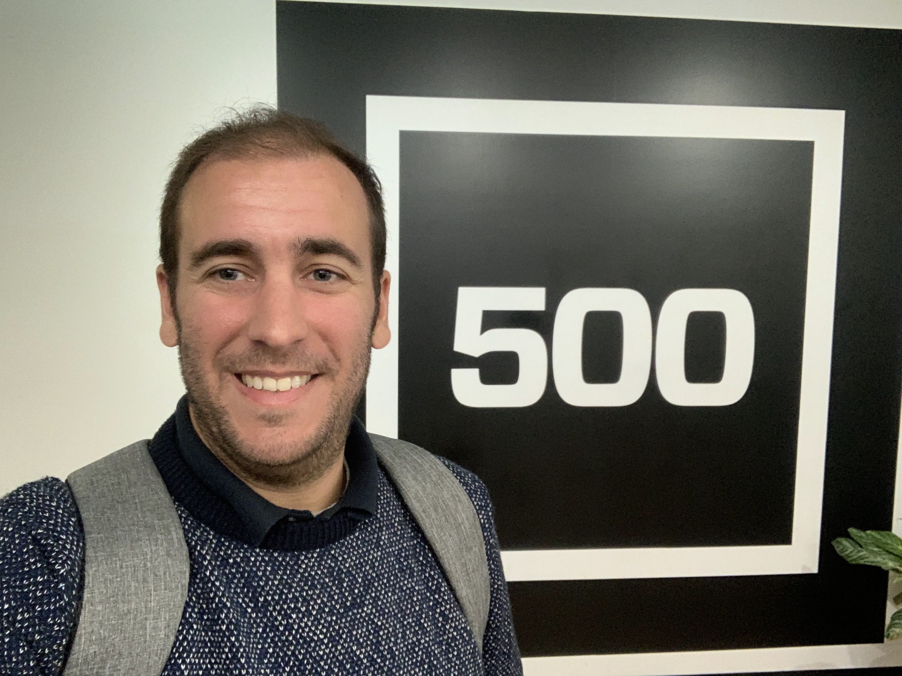 Roberto Touza David visiting 500 Startups in Silicon Valley