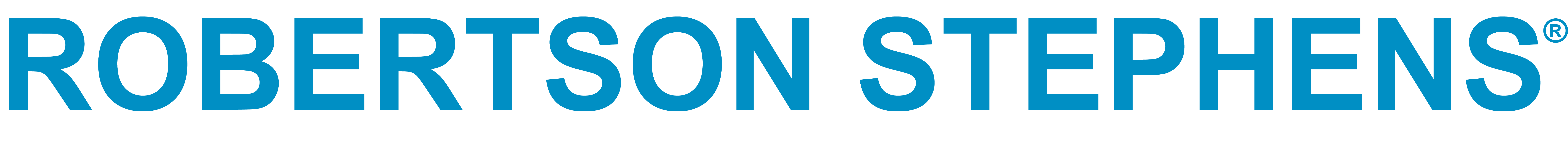 Robertson Stephens wordmark logo