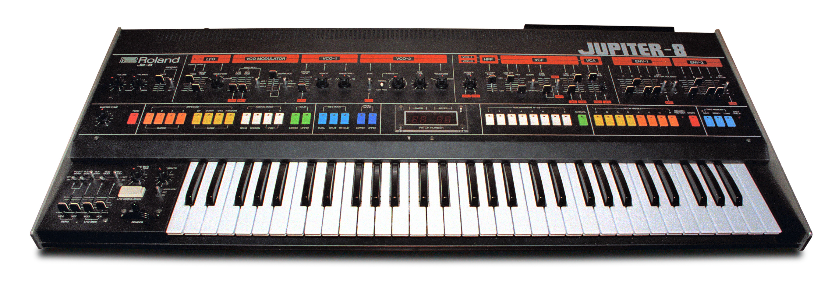 Roland Jupiter-8 analog synthesizer, 1983