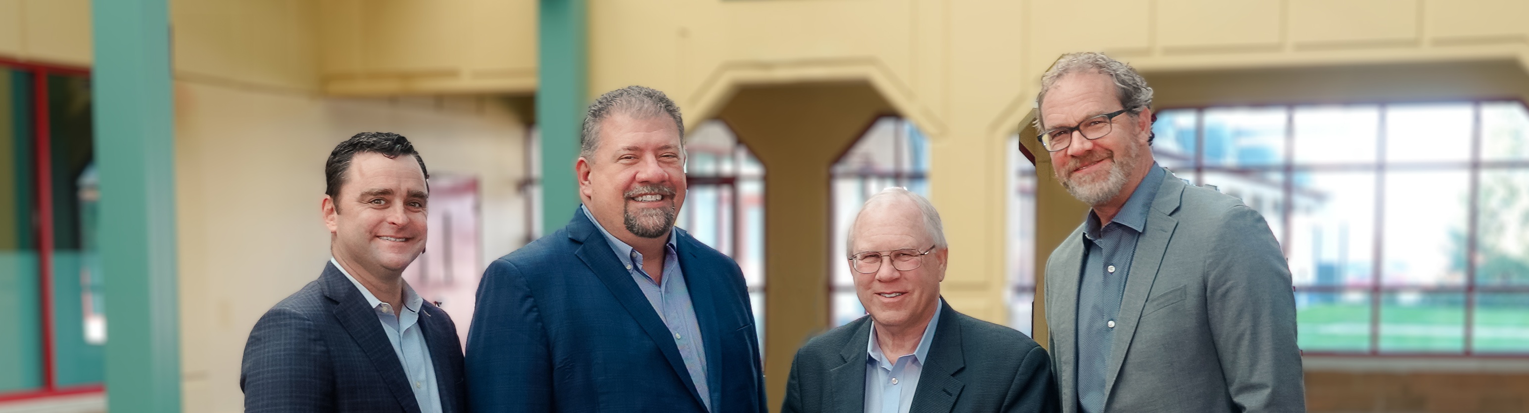 Boyce ownership group: Casey Stanley, Jason Harrington, Ron Fauquher and Jay Moorman