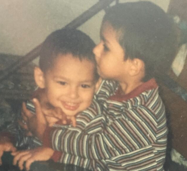 Rory and Kieran O’Reilly together as children