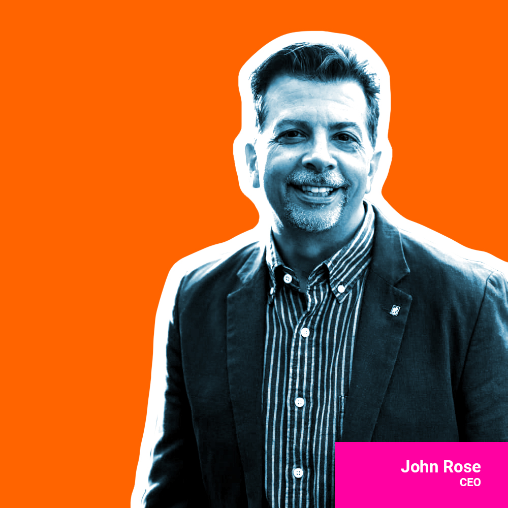 Portrait of Rose Creative Marketing founder John Rose