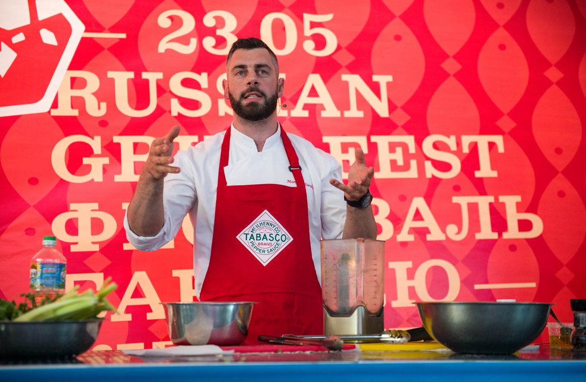 A TABASCO cooking masterclass at Grill Fest