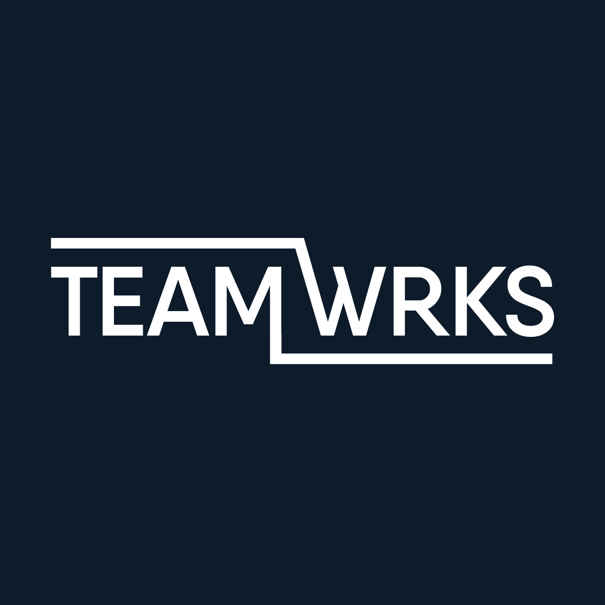 Teamwrks logo, the product suite of RV Healthcare Solutions