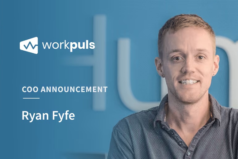 Workpuls press graphic announcing Ryan Fyfe as chief operating officer