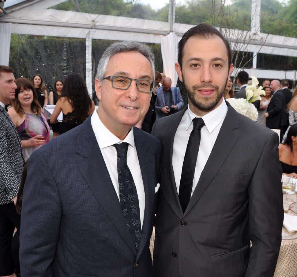 Gary Segal and Ryan Nadel, standing together at the 2017 Face the World Today Gala