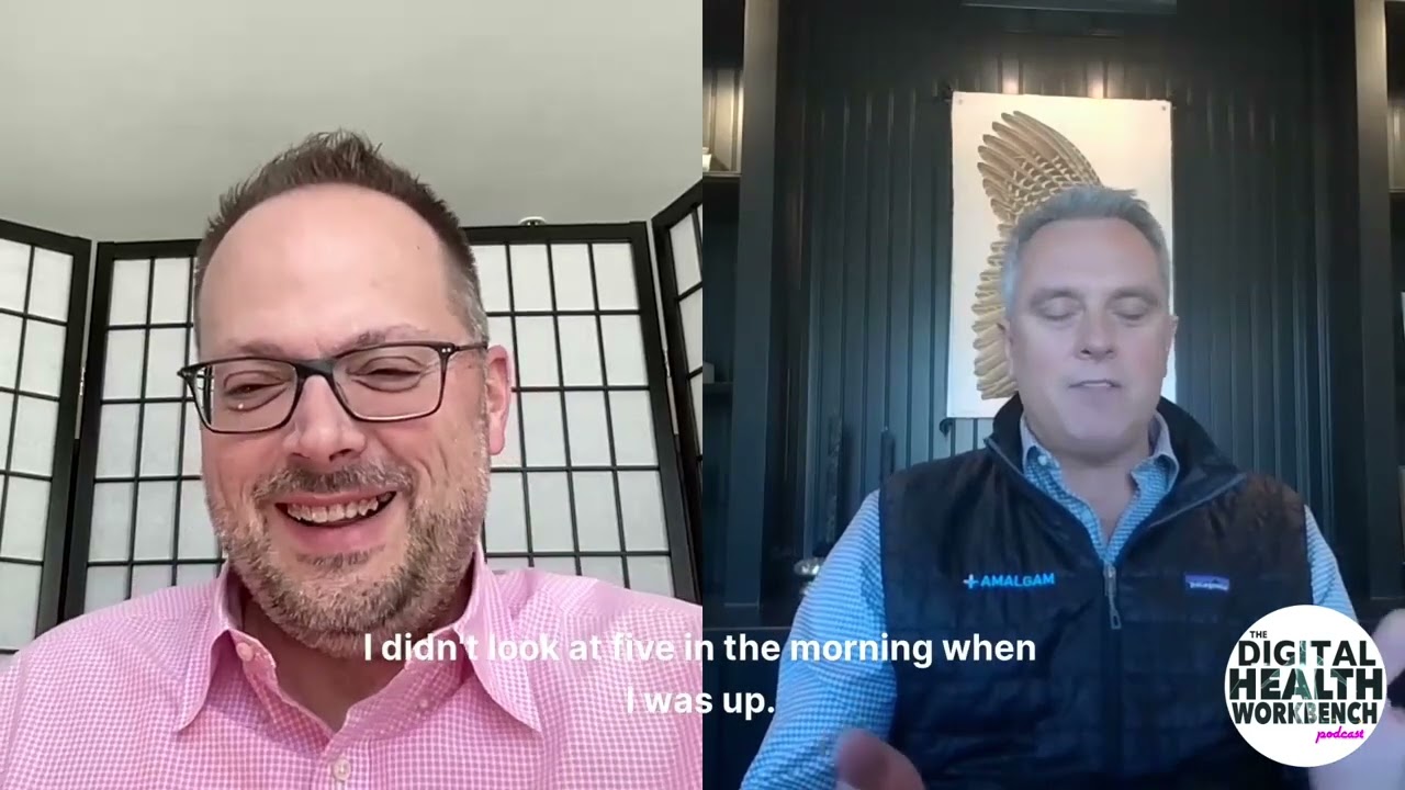 Ryan Sysko, right, in a split-screen video interview