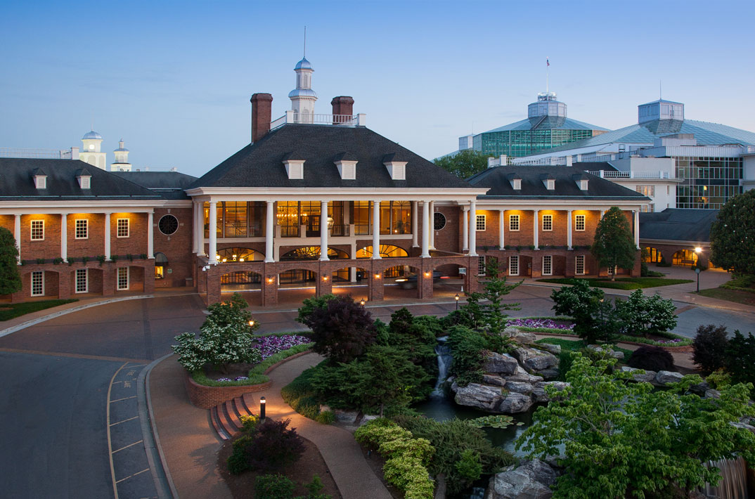 Exterior of Gaylord Opryland Resort and Convention Center in Nashville