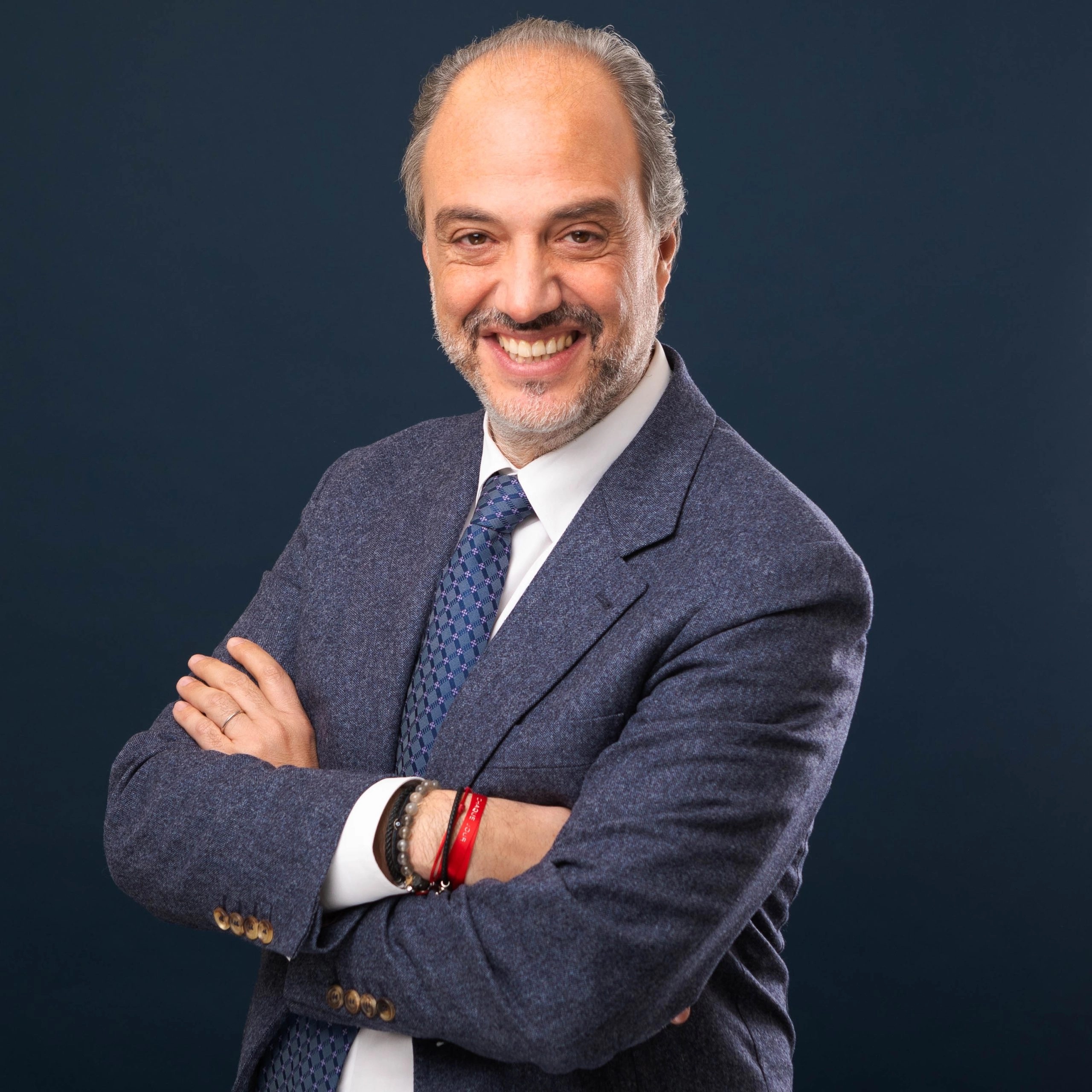 Ziad Minkara, founder and Group CEO of S4BT, in a dark suit