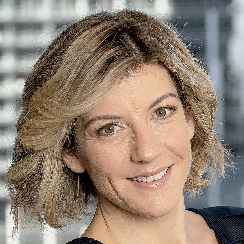 Sabina Gault and the clients who followed her home