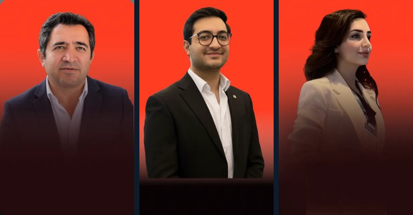 Saki founders Omer Deveci, Arda Deveci, and Almina Deveci