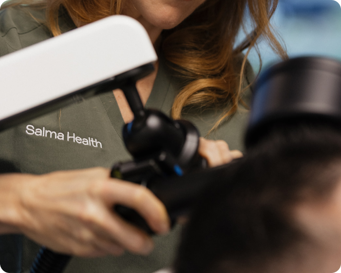 TMS treatment image from Salma Health
