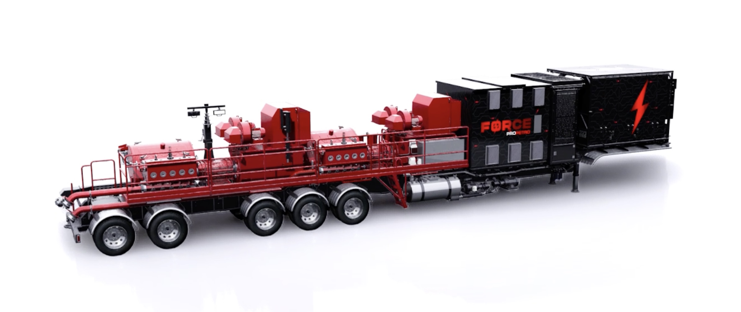 ProPetro FORCE electric hydraulic fracturing truck