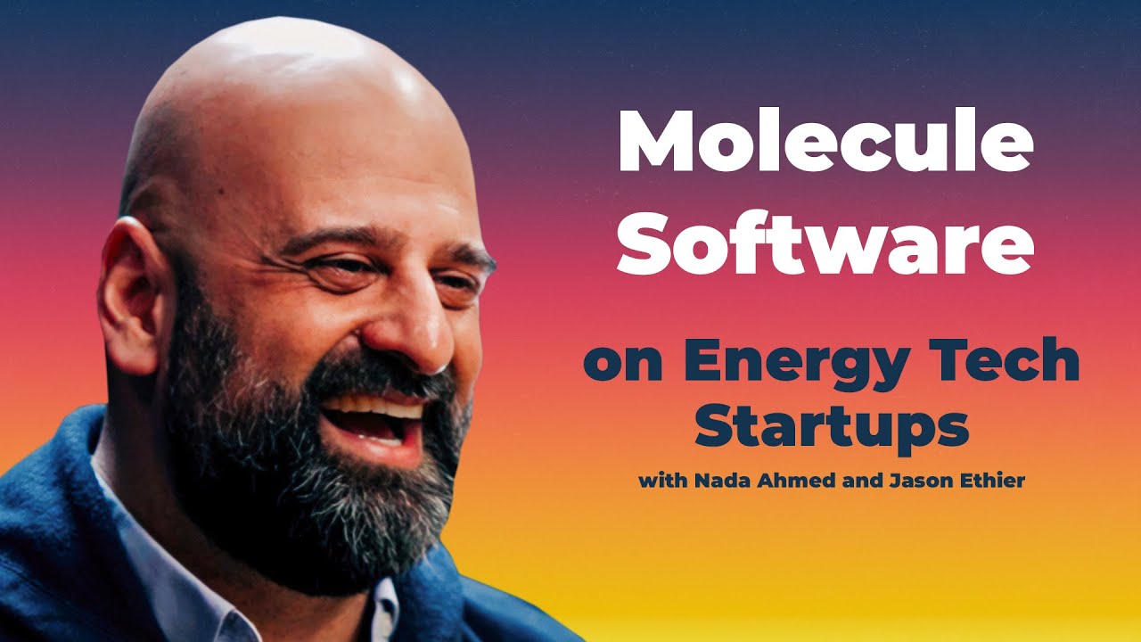 Sameer Soleja laughing in the promotional image for his Energy Tech Startups interview