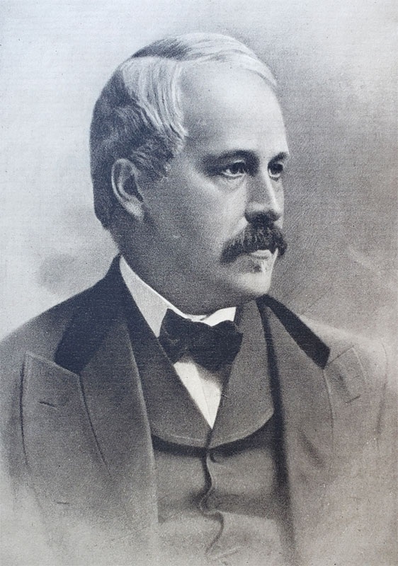 Historical portrait of Daniel Alfred Sanborn