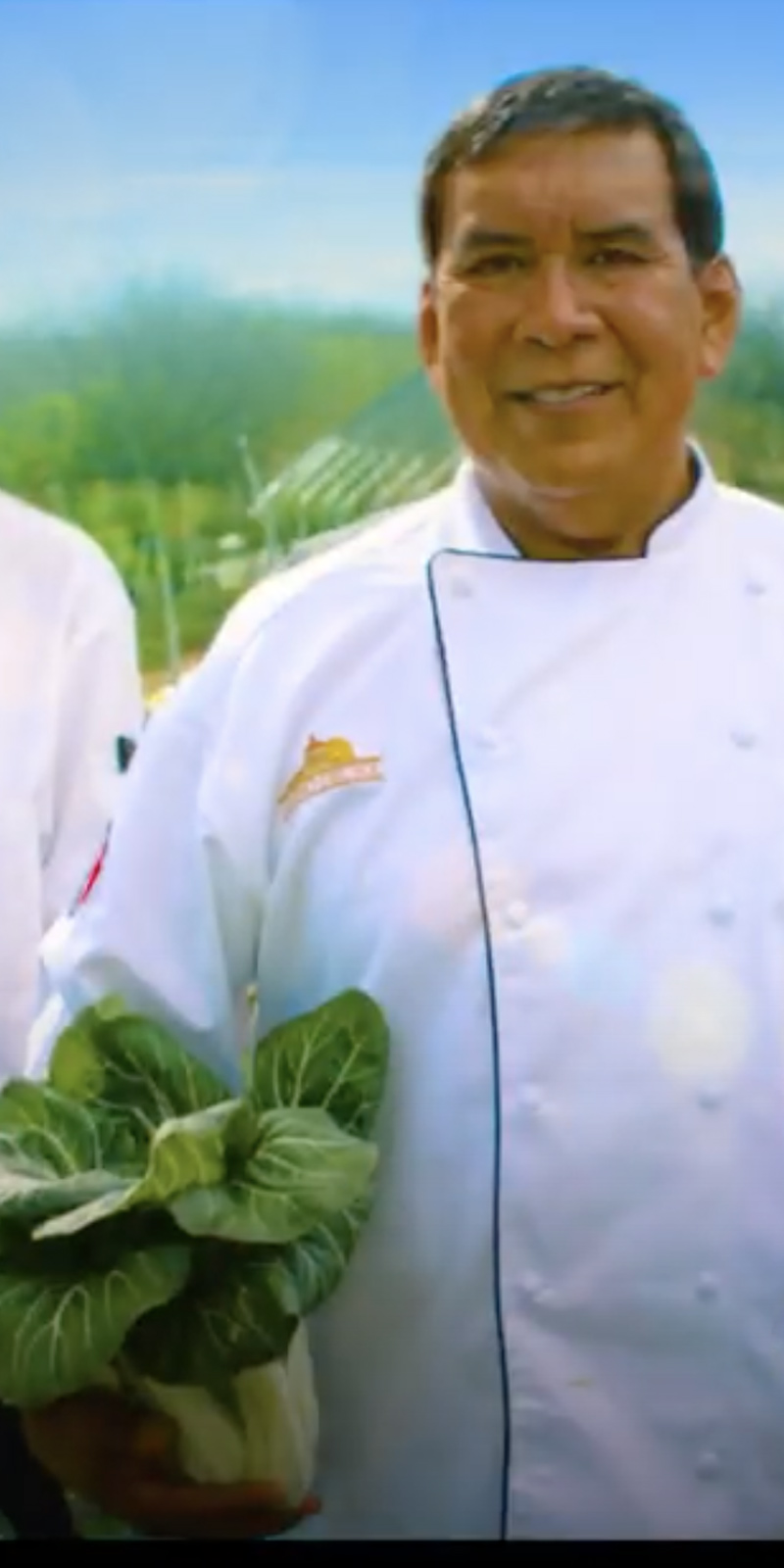 Farm-to-table television campaign still for Casino Del Sol produced by Sandoval Creative