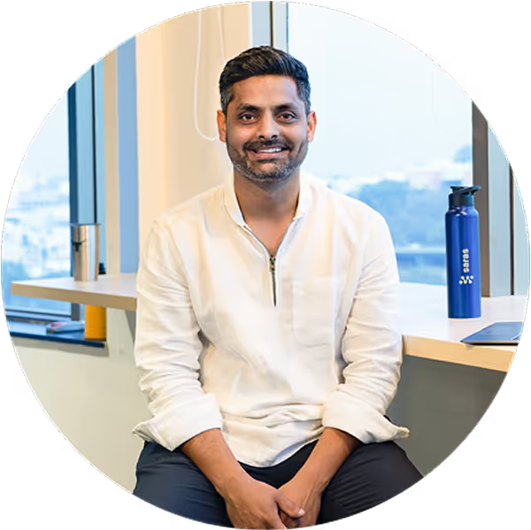Krishna Poda, Saras Analytics co-founder and CEO