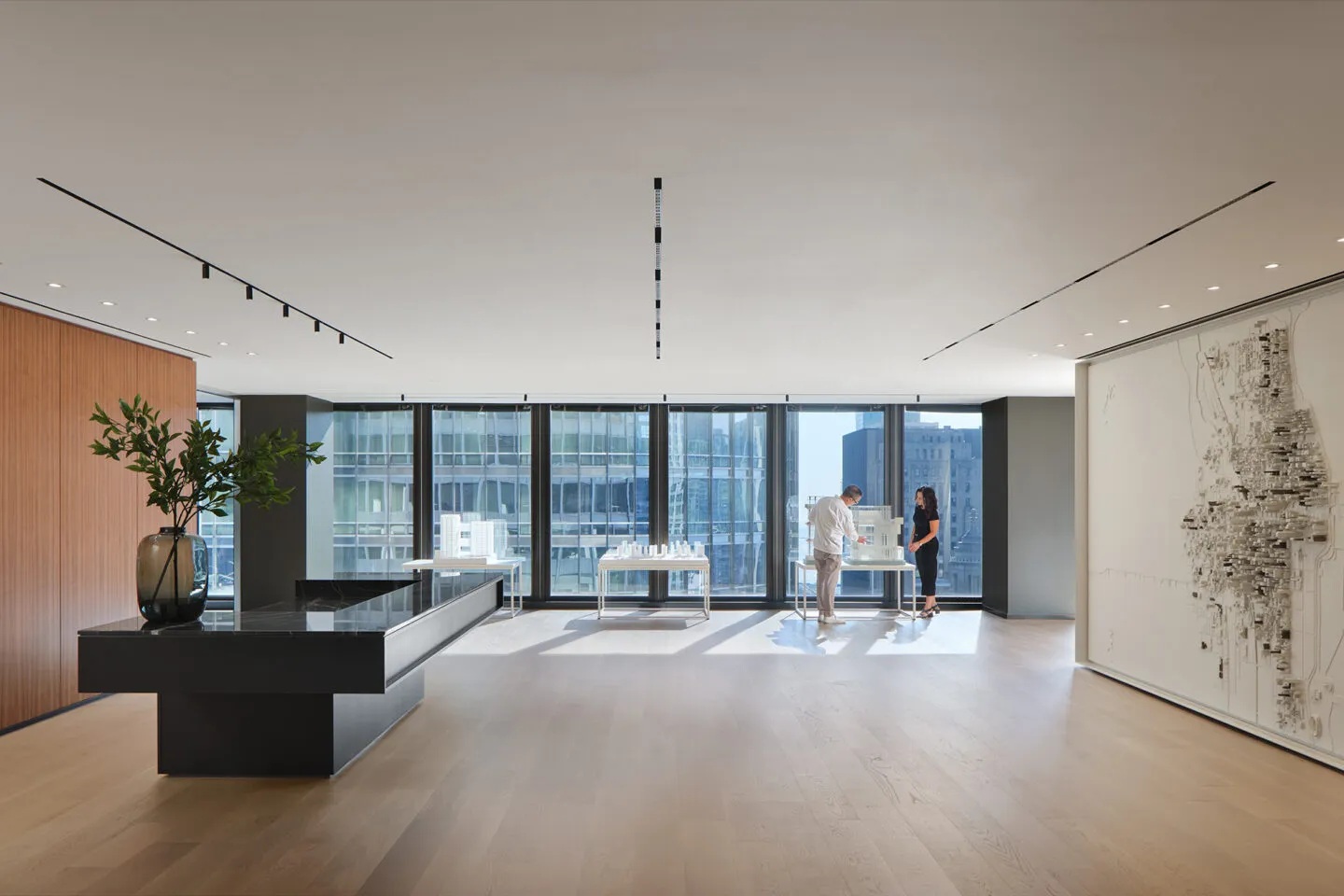 Interior of SCB’s Chicago headquarters at AMA Plaza