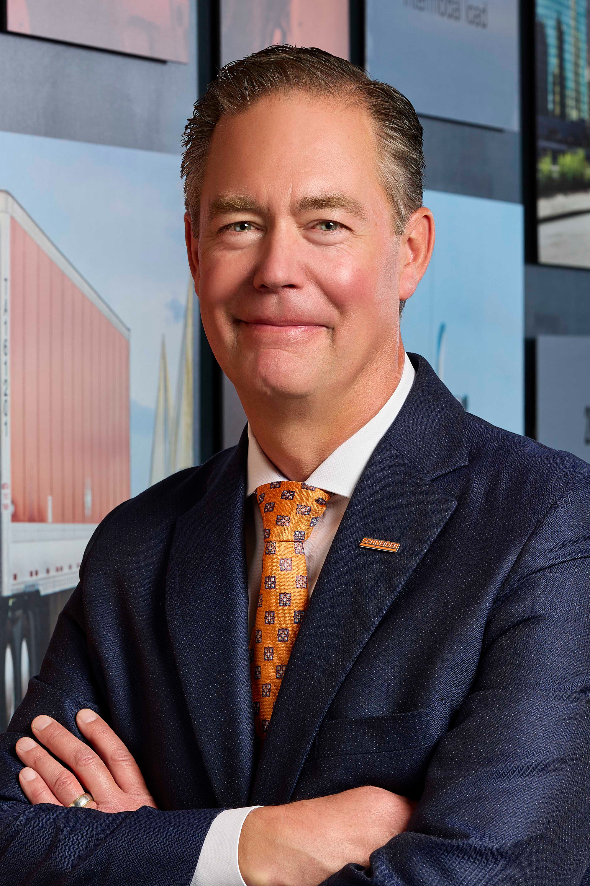 Schneider president and CEO Jim Filter