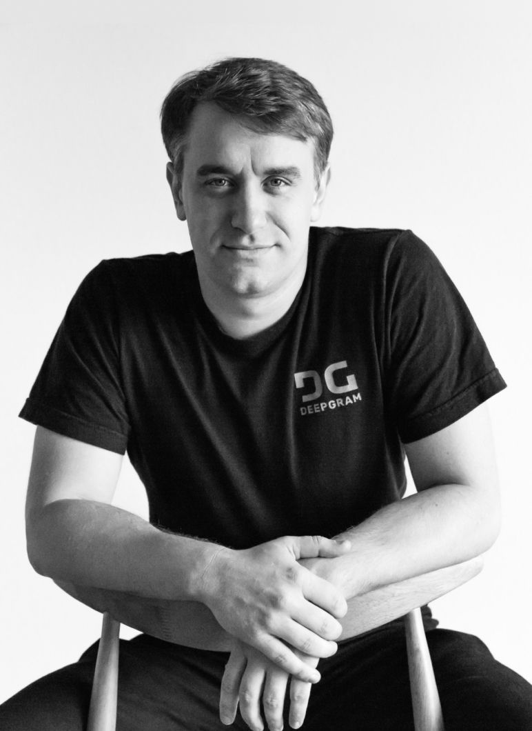 Portrait of Scott Stephenson, Co-Founder and CEO of Deepgram