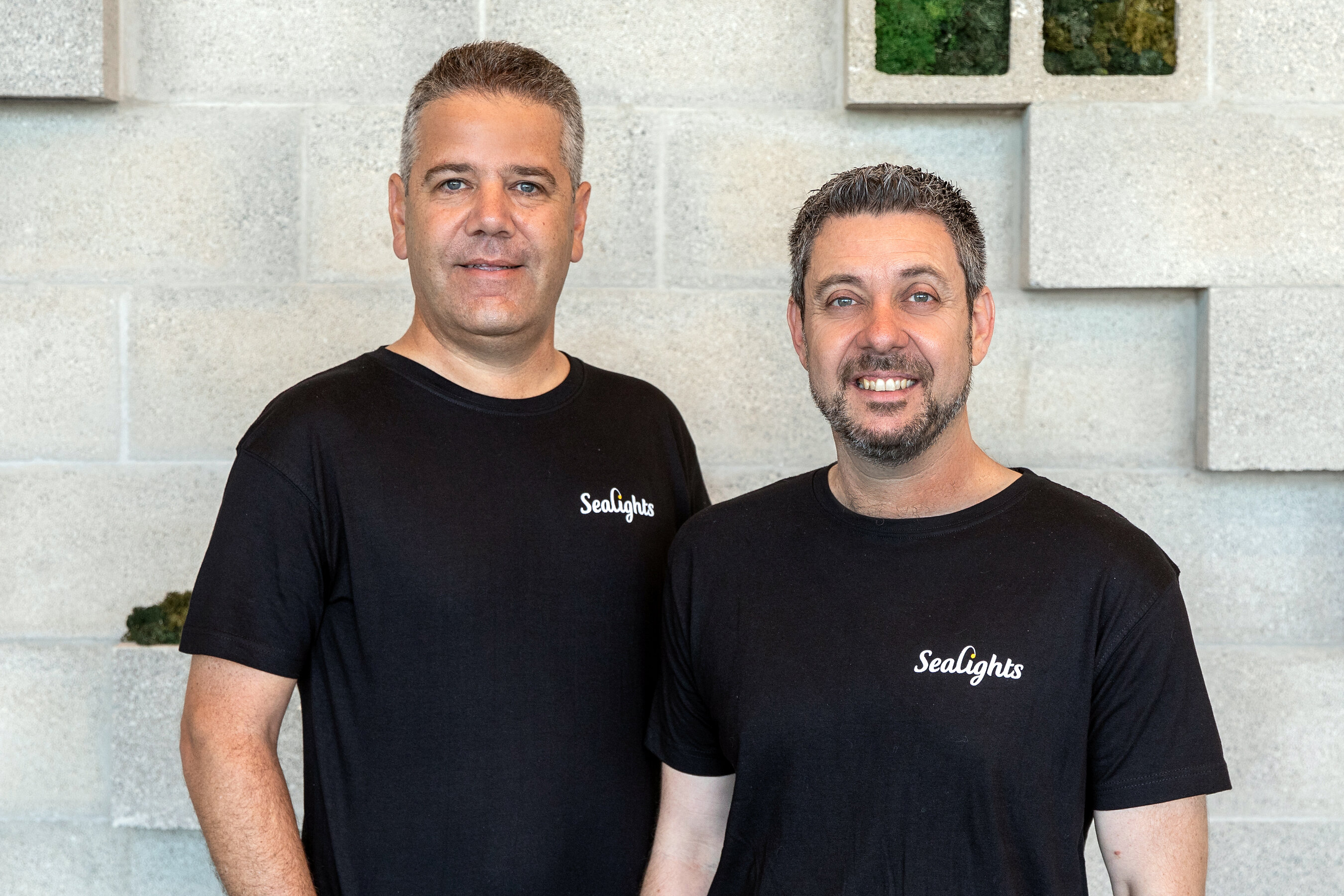 SeaLights co-founders Alon Eizenman, left, and Eran Sher, right