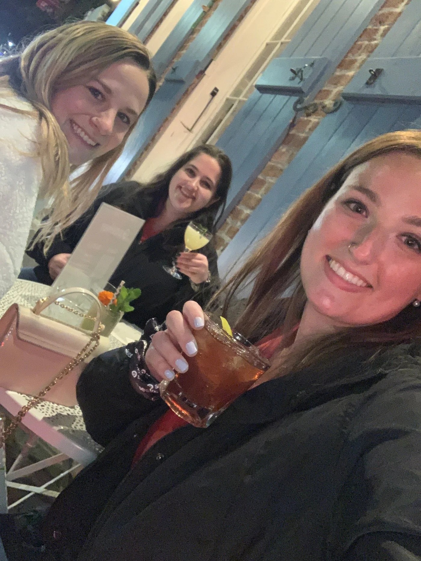 Participants enjoying drinks during Seeker's Taste of New Orleans activation