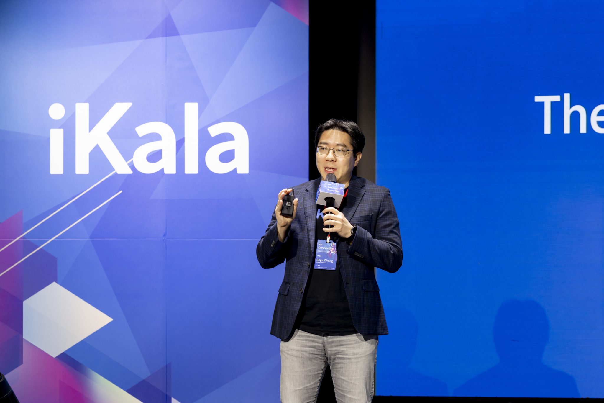 Sega Cheng speaking onstage at iKala Connection Day in 2026