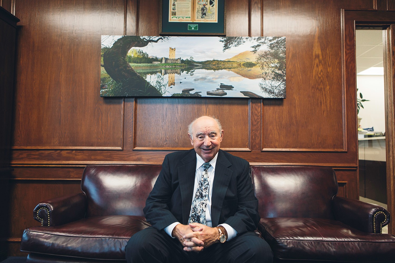 SMS founder Milt Kleinberg in a company photograph