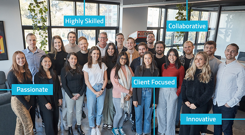 The Optimising team together in Melbourne