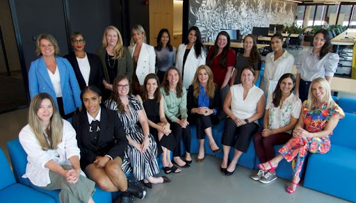 Andrea Tarrell with the 2023 EY Entrepreneurial Winning Women North America class