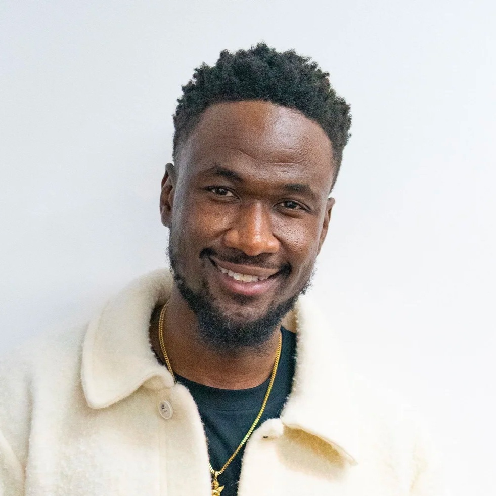Portrait of artist Jabari Jefferson, featured in Serene’s Sacred Spaces case study