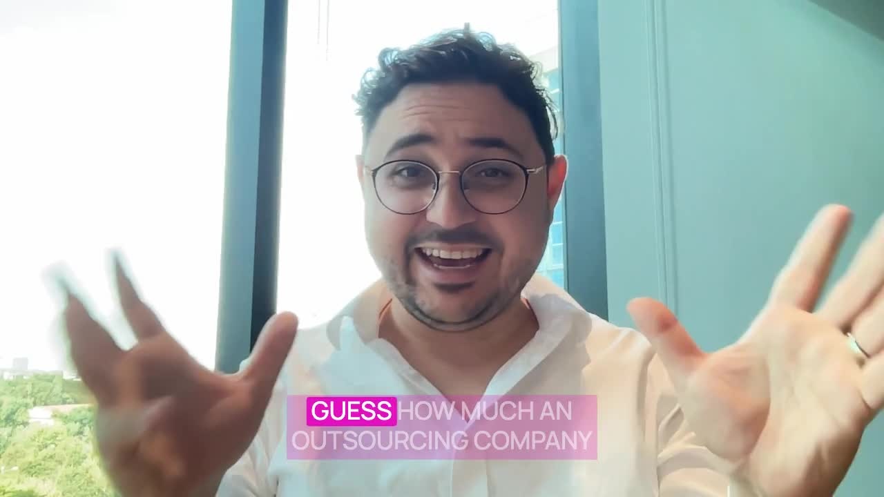 Sergiu Poenaru gesturing while presenting HKR's software stack in a LinkedIn video