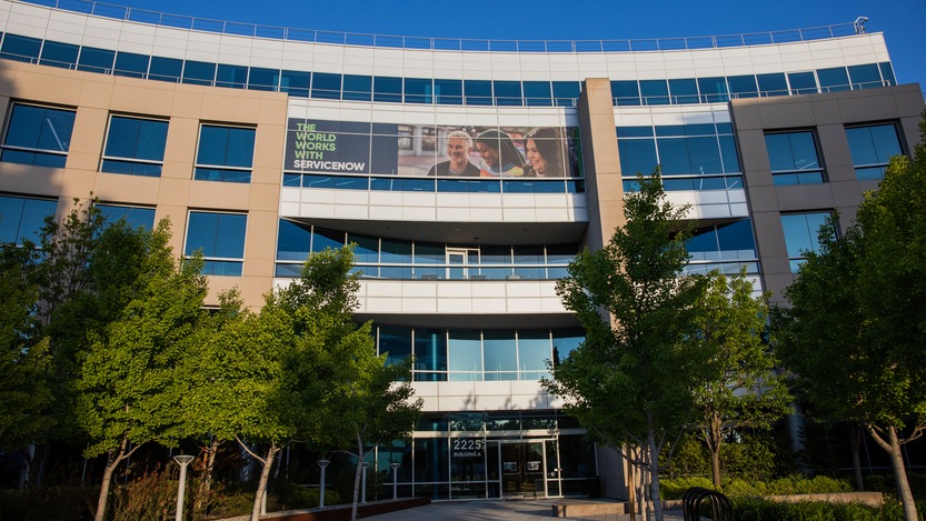 ServiceNow headquarters at 2225 Lawson Lane in Santa Clara