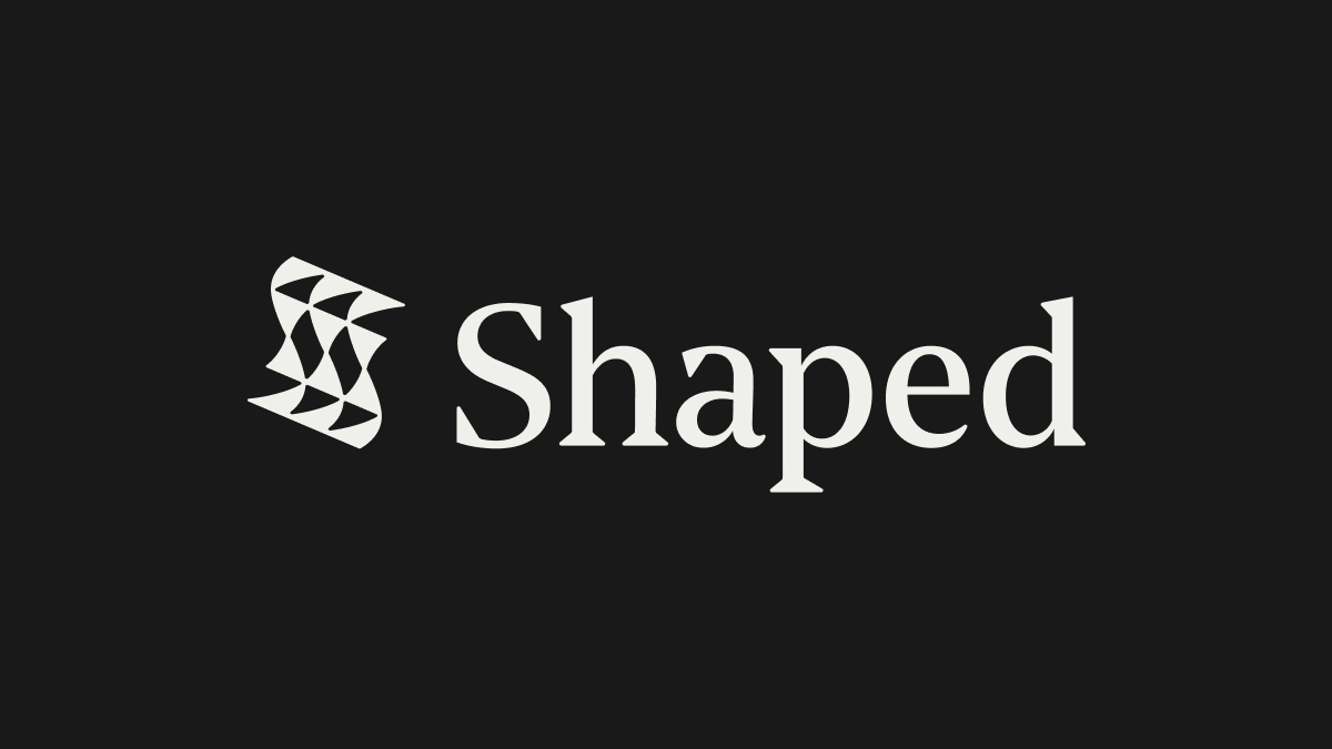 Shaped - AI relevance and recommendation platform