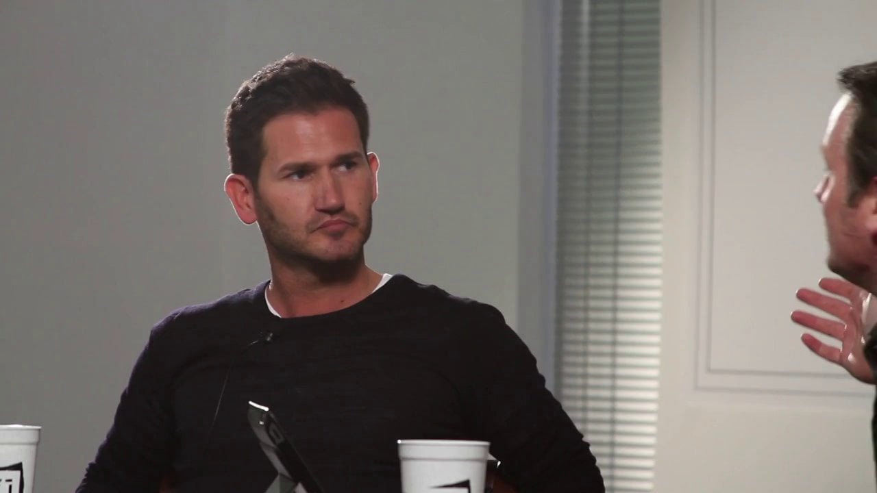 Shawn Riegsecker in conversation at Chicago Founders’ Stories in 2013
