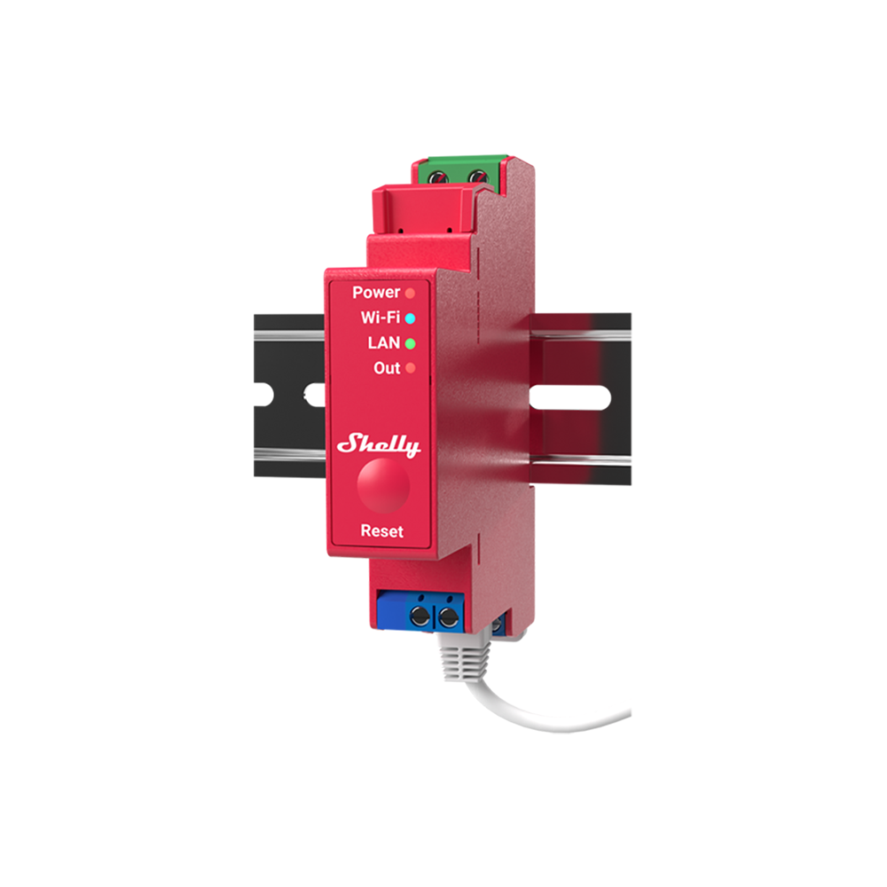 Shelly Pro 1PM DIN-rail smart relay