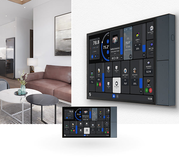 Shelly Wall Display touchscreen control panel