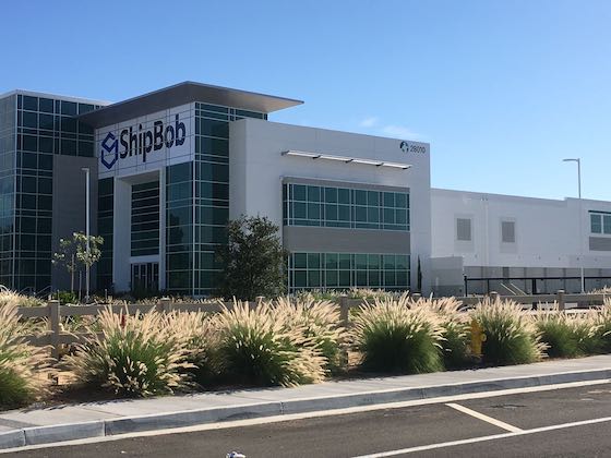 Exterior of ShipBob’s Moreno Valley fulfillment facility