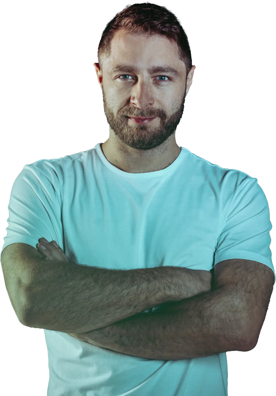 ShipMonk founder Jan Bednar in a light blue shirt