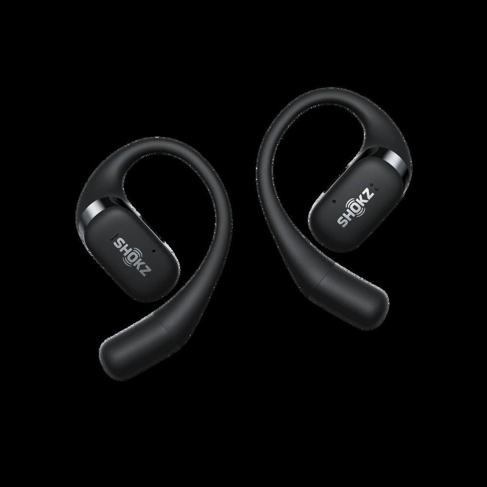 Shokz OpenFit open-ear true wireless earbuds in black