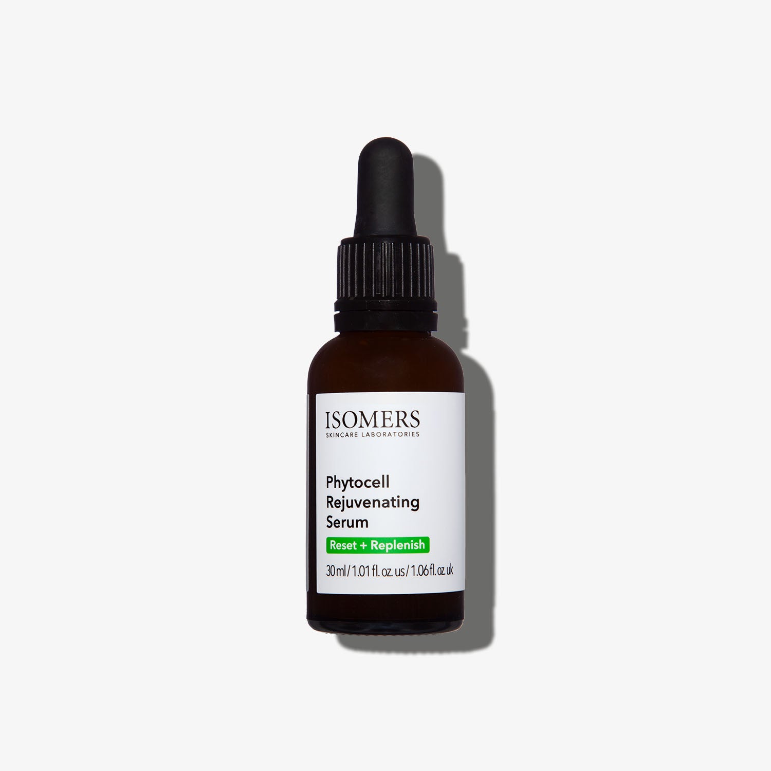 Isomers Phytocell Rejuvenating Serum in a dropper bottle