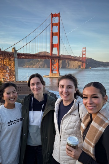 The Shovels team on a hike in the Bay Area