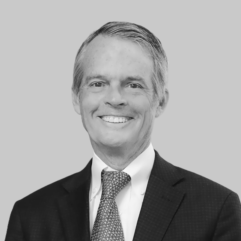 SilverSky CEO Cary Conrad in an official black-and-white portrait