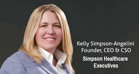 Kelly Simpson-Angelini, founder of SIMPSON Healthcare