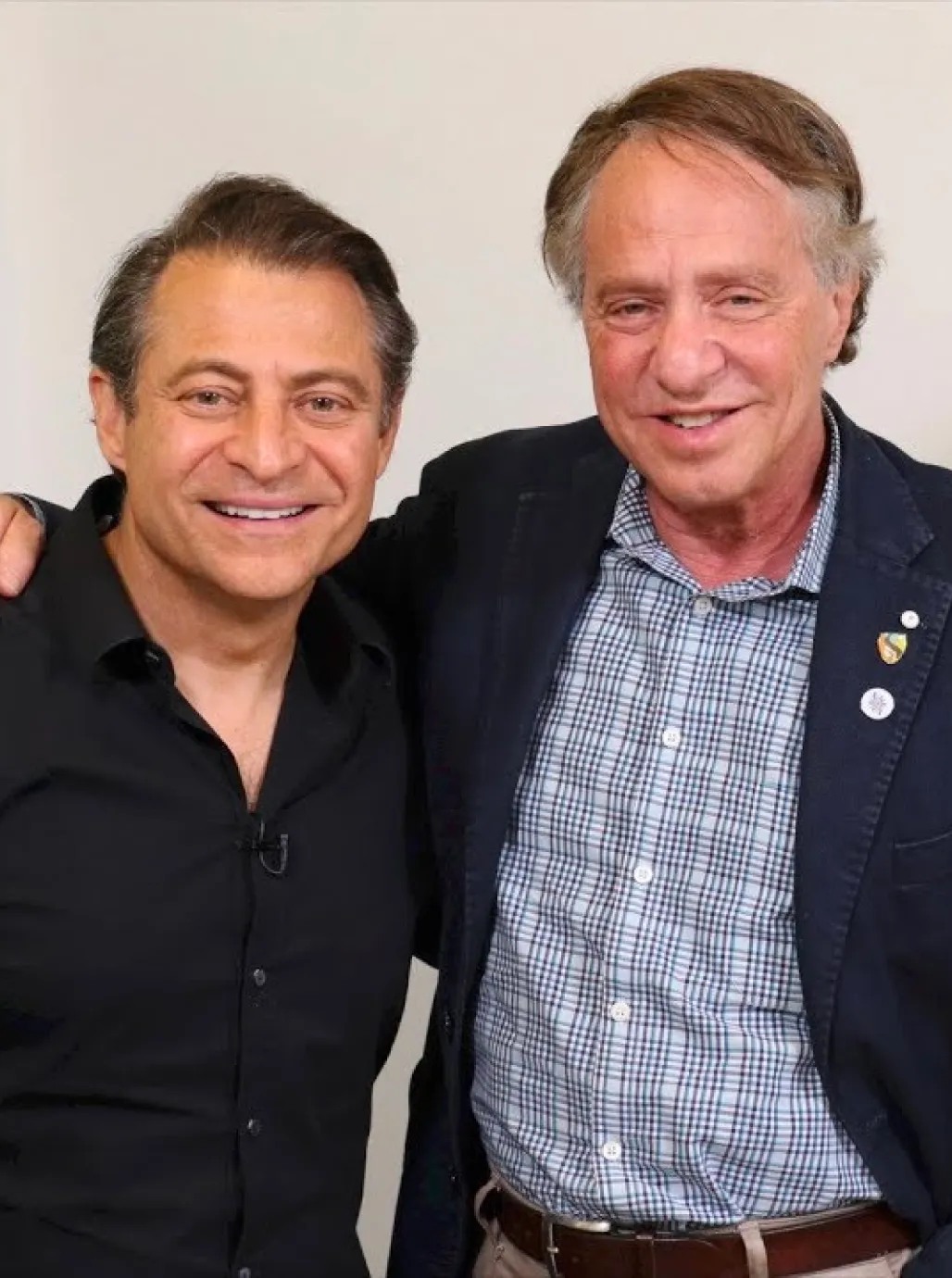Singularity University co-founders Peter Diamandis and Ray Kurzweil together