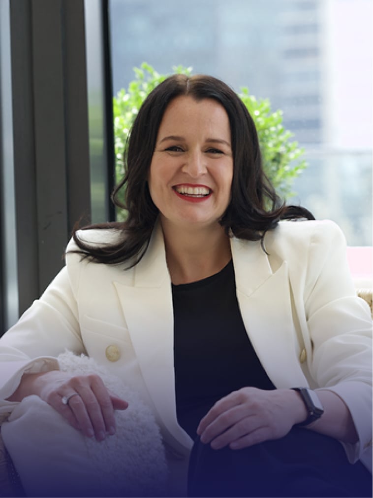 Portrait of Siobhan Savage, CEO and Co-Founder of Reejig